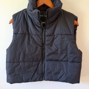 SHEIN Cropped Puffer Vest